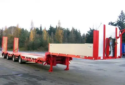 JumboTrailer 4 axlar