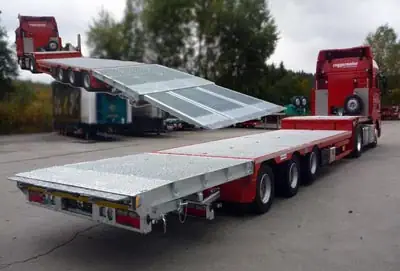 Trailer 3 axlar